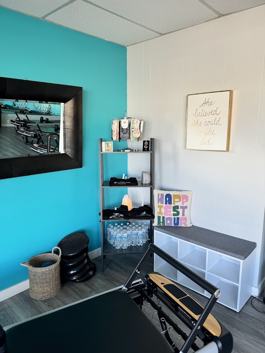 Welcome area and retail at Butterfly Studios